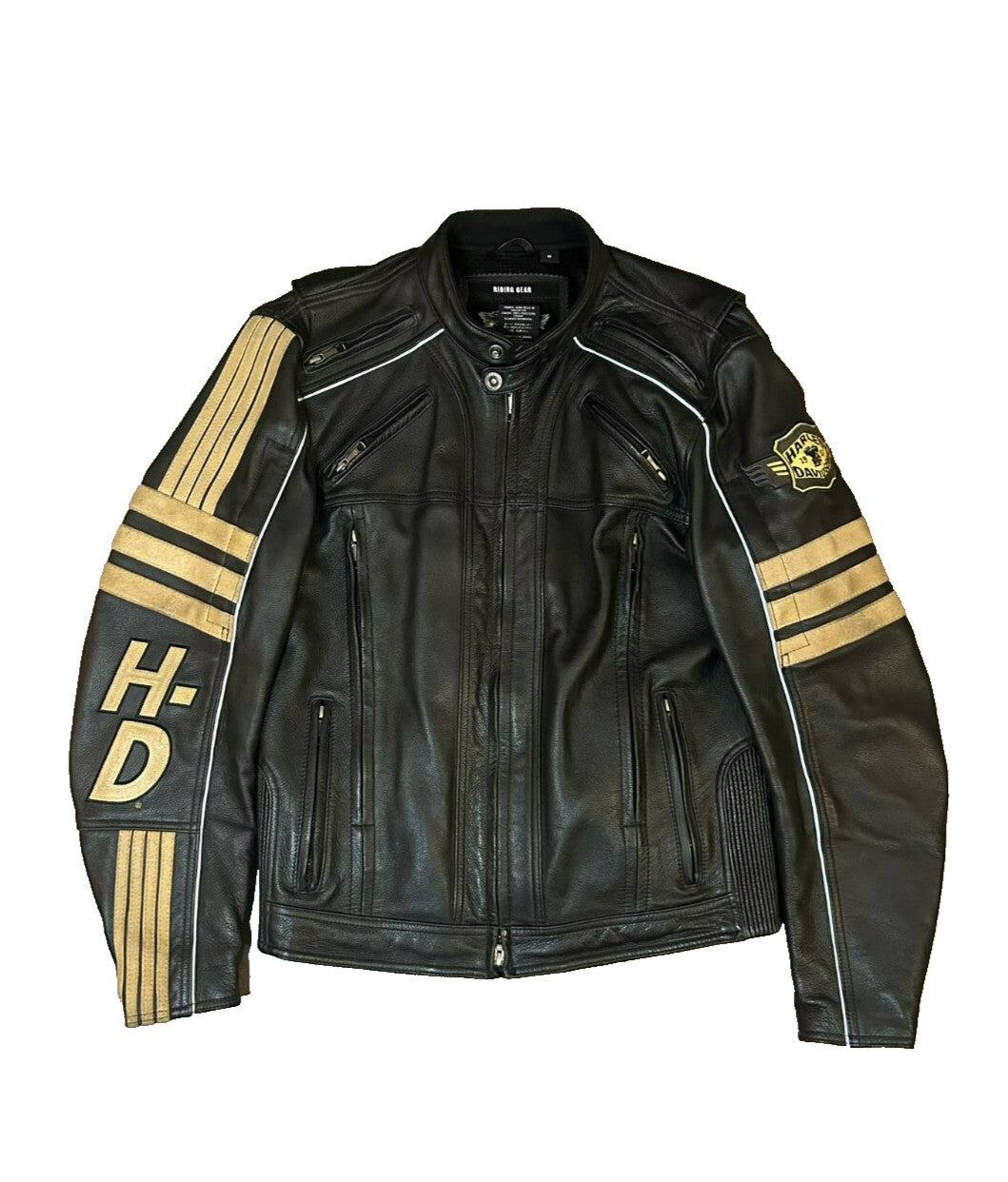 Harley-Davidson Leather Riding Jacket 97150-13VM + Chaps Pants 98039-12VM Size M - Bargain Haven