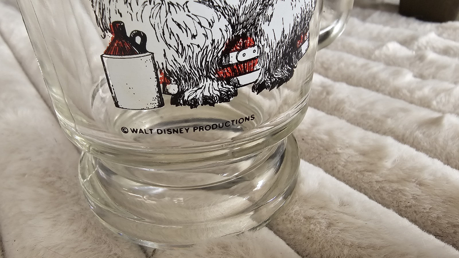 Walt Disney Country Bear Jamboree BIG AL Glass Mug - 6" Vintage Stone - Bargain Haven