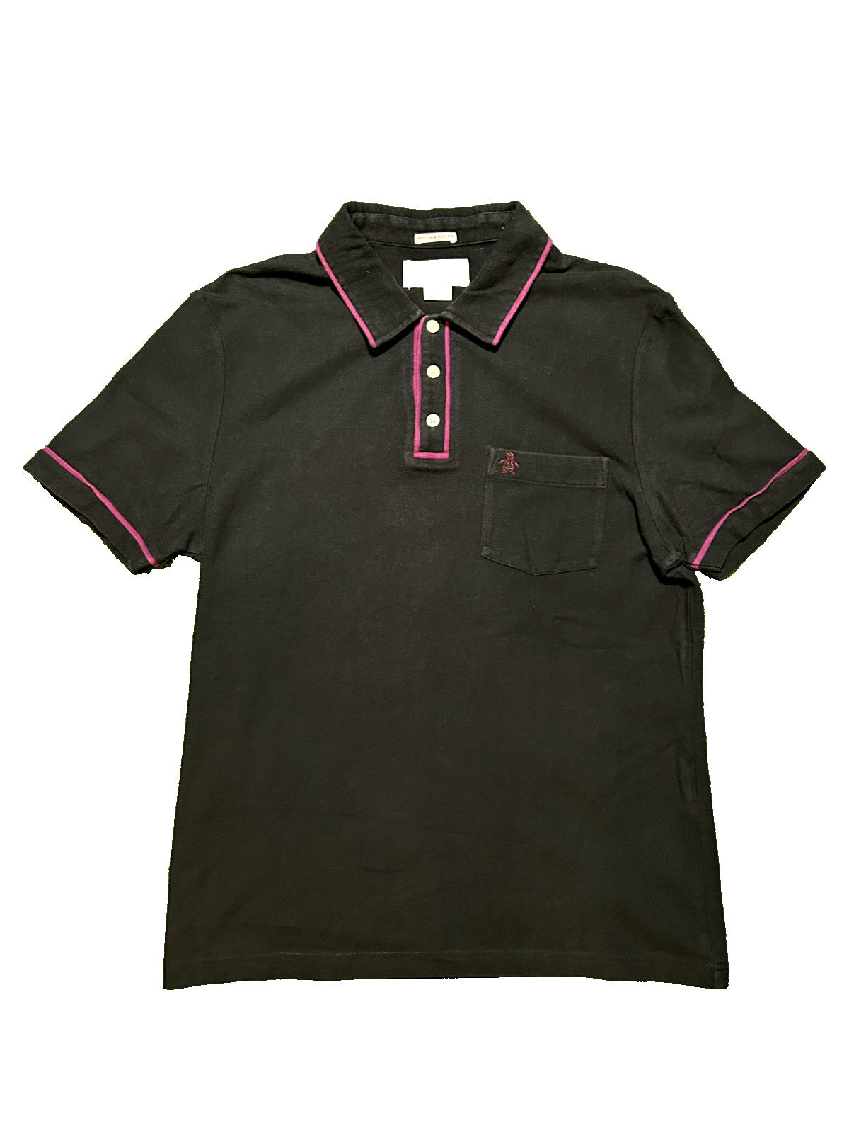 Original Penguin Slim Fit Polo Shirt Mens Size L Good Condition - Bargain Haven