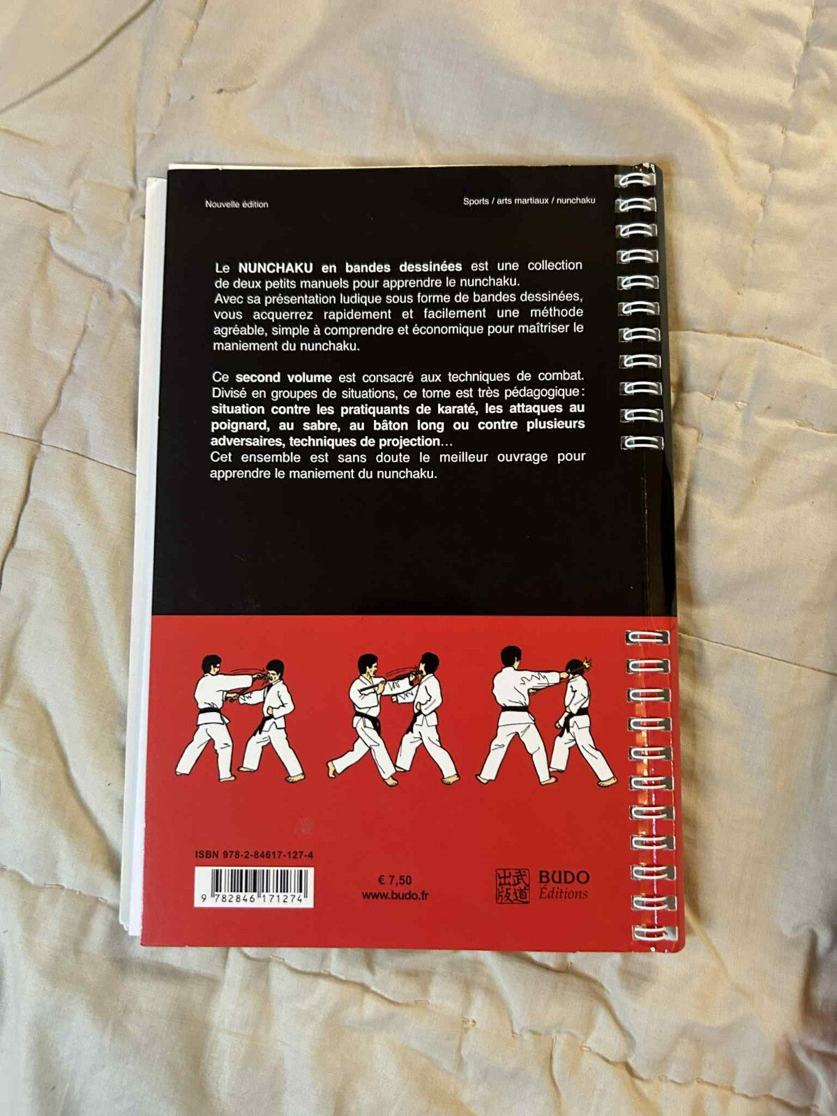 Nunchaku Training Set with Instructional Comic Book – Budo Editions (French) - Friperie Urbaine