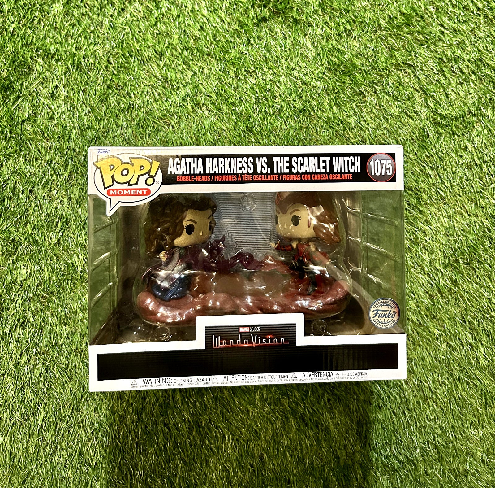 Funko Pop #1075 WandaVision special edition. Agatha Harkness Vs. The Scarlet Wit - Bargain Haven