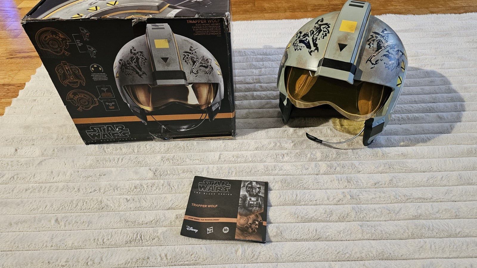 Star Wars Trapper Wolf Electronic Helmet – The Black Series - Friperie Urbaine