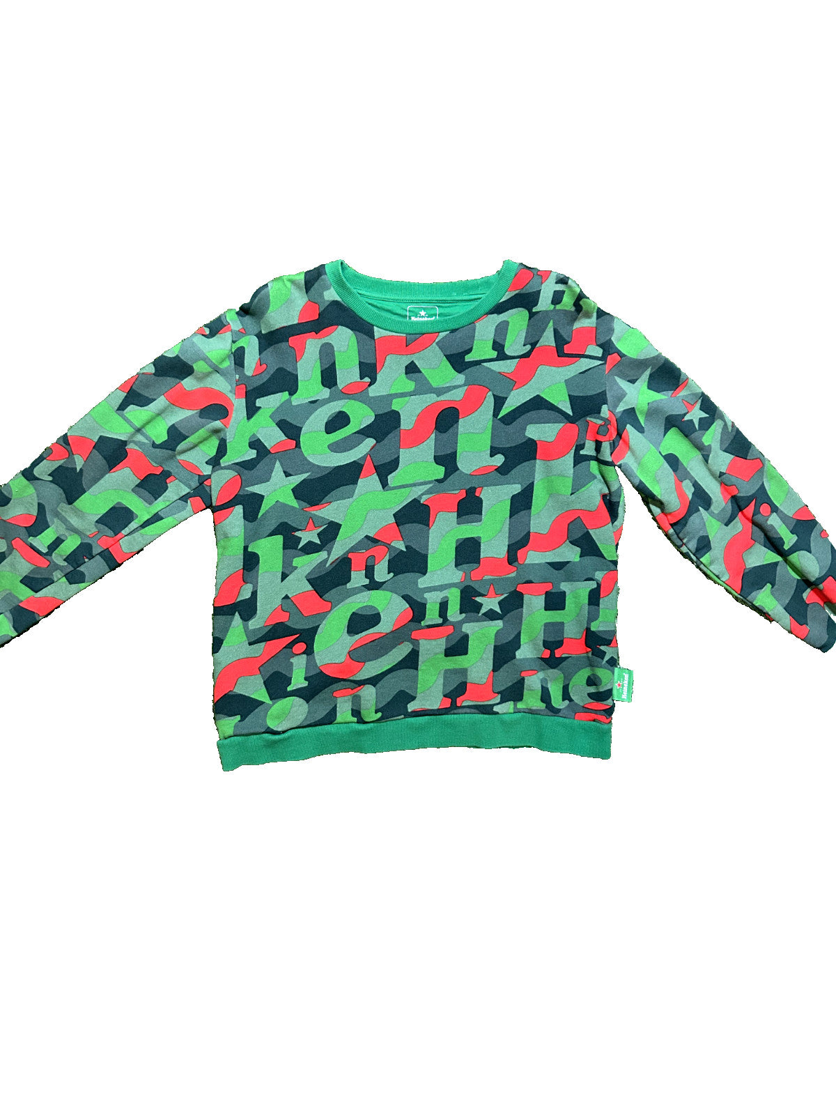 Heineken Mens Long Sleeve Sweater Size L Excellent Condition - Bargain Haven