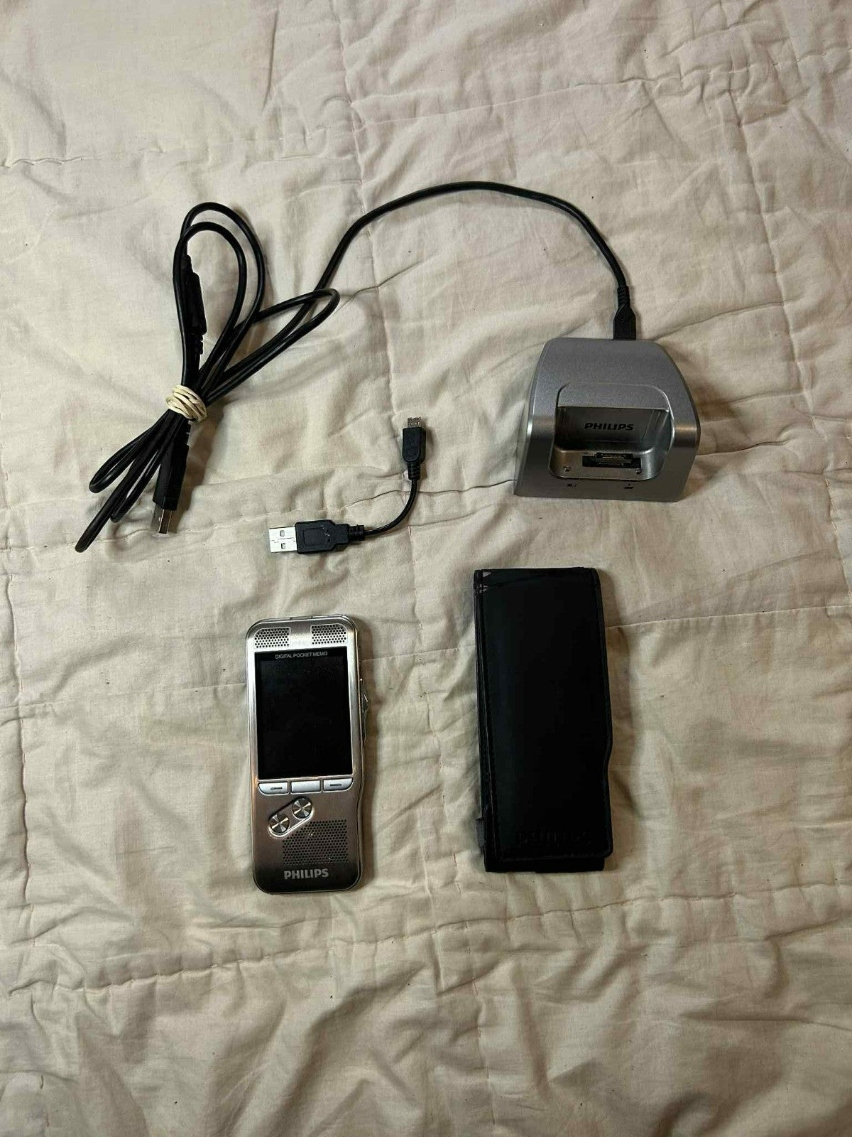 Philips DPM8000 Digital Pocket Memo Voice Recorder Tested - Friperie Urbaine