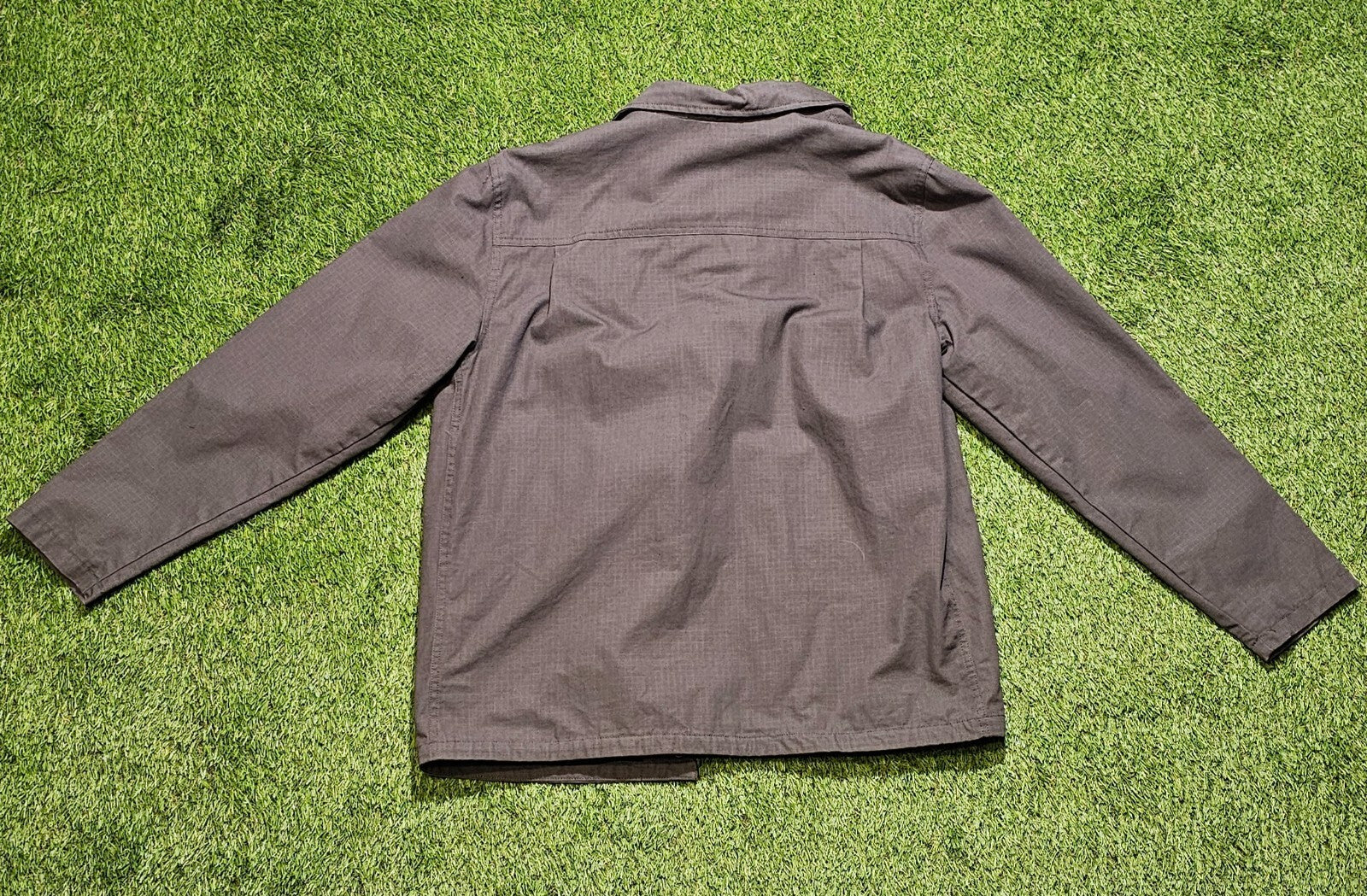 Vans Drill Hooded Jacket Mens Medium Black Excellent Condition - Bargain Haven