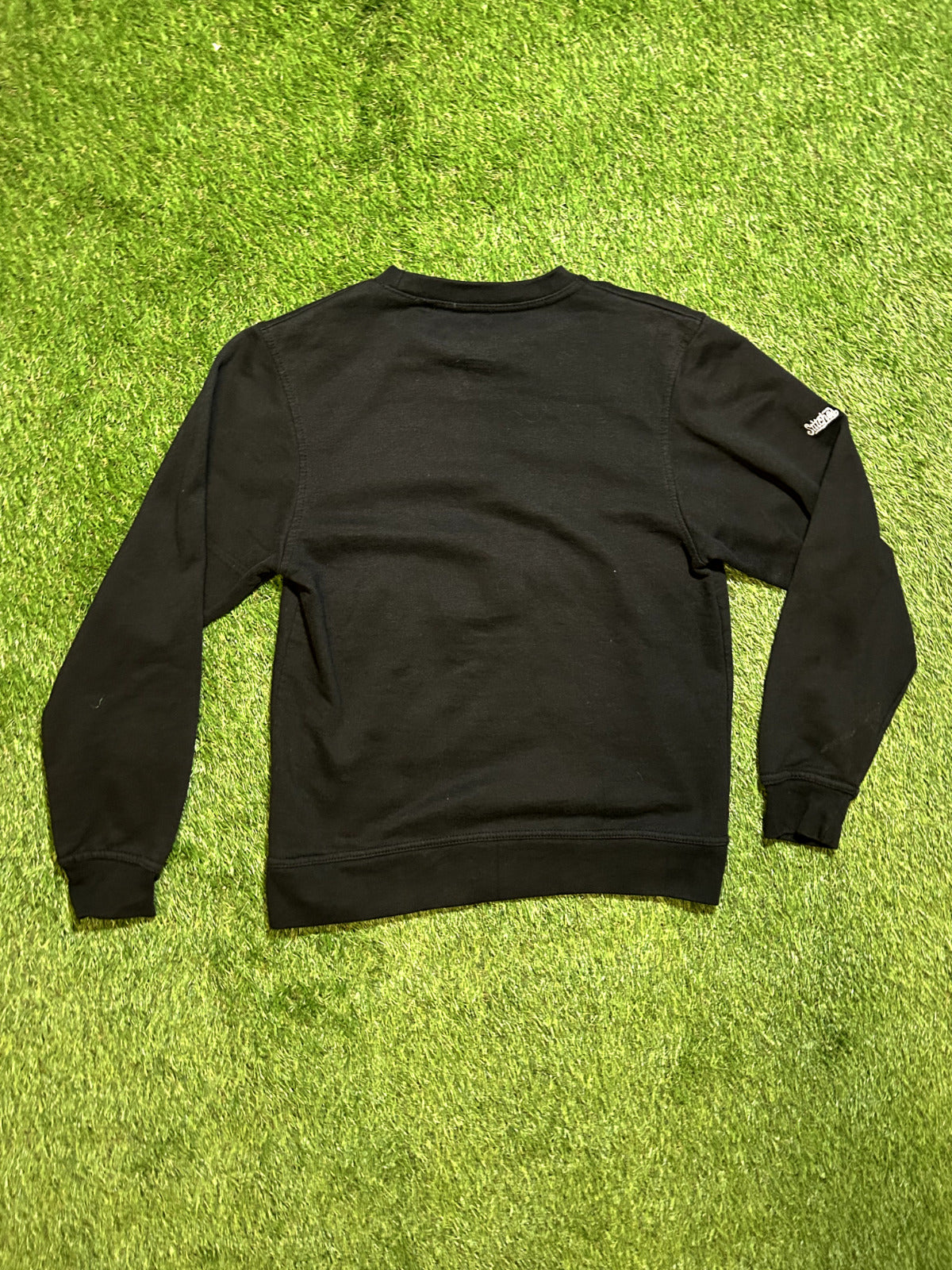 MLB White Sox Black Small Genuine Merchandise Pullover Stitches - Bargain Haven