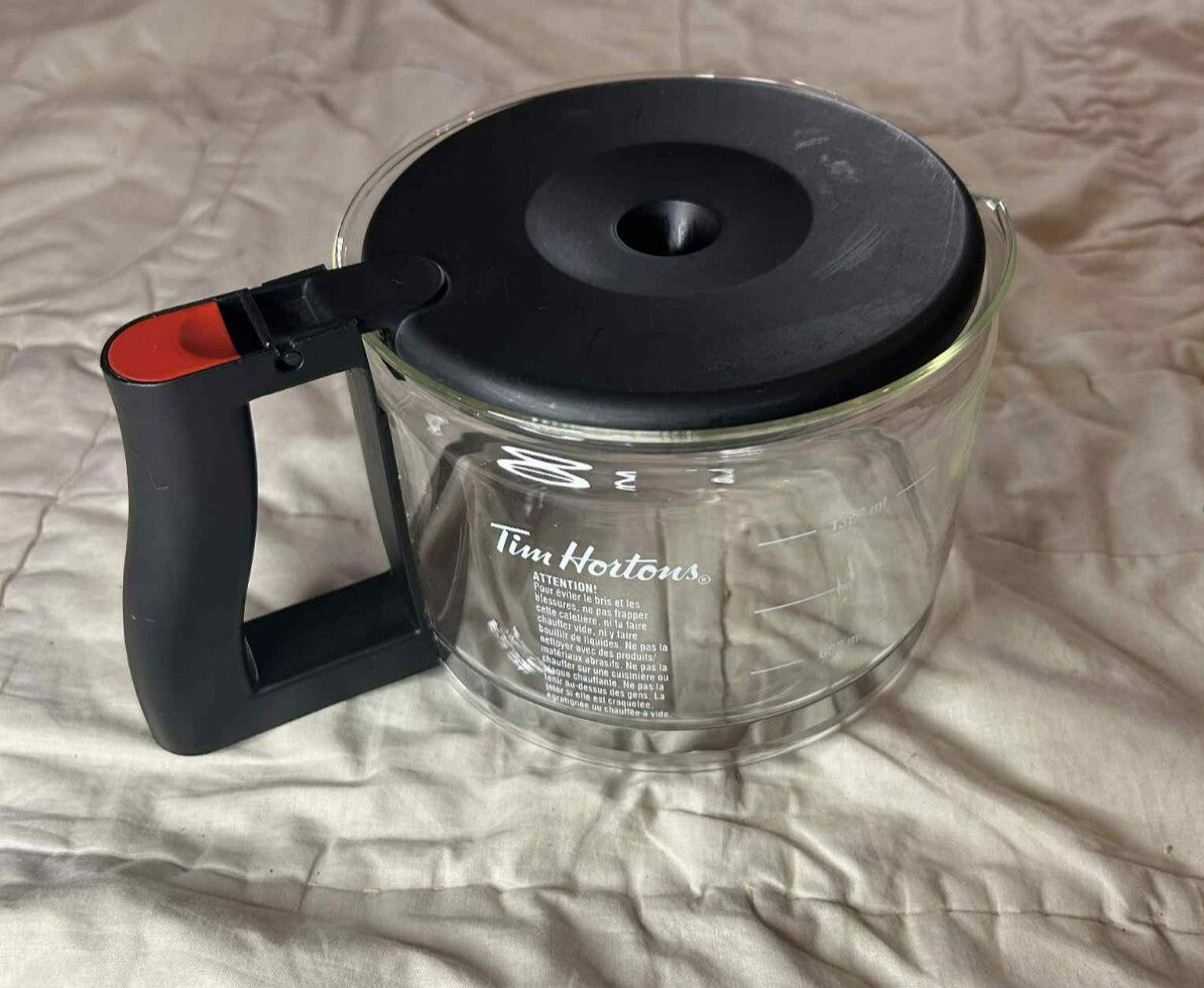Tim Hortons Coffee Pot Glass Carafe Replacement Decanter - Friperie Urbaine