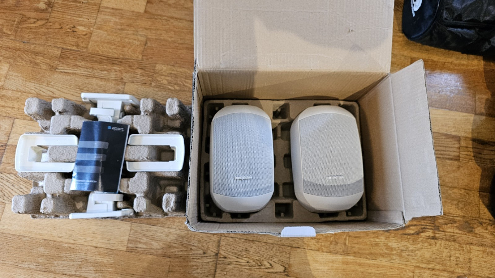 Pair of APART MASK4C(T) Wall-Mount Speakers - 4.25" Compact 2-Way - Bargain Haven