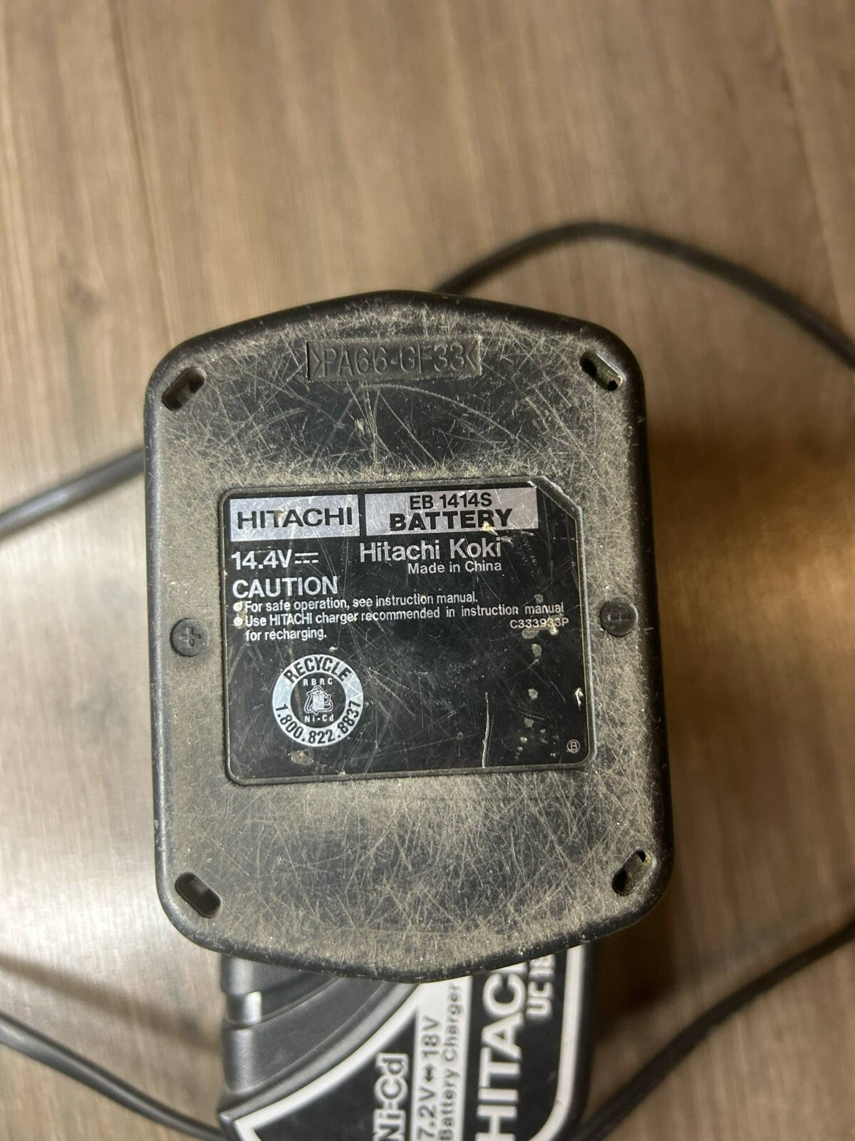 Hitachi UC 18YG Battery Charger + EB1414S 14.4V NiCd Battery - Bargain Haven