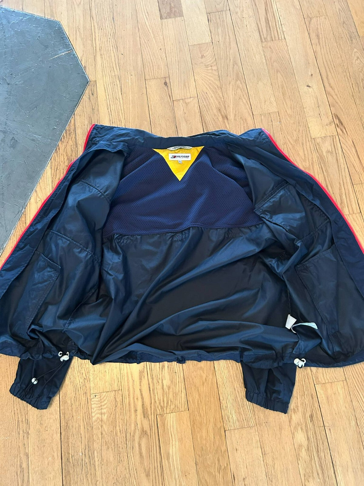 Vintage Tommy Hilfiger Athletics Windbreaker Jacket XL - Bargain Haven