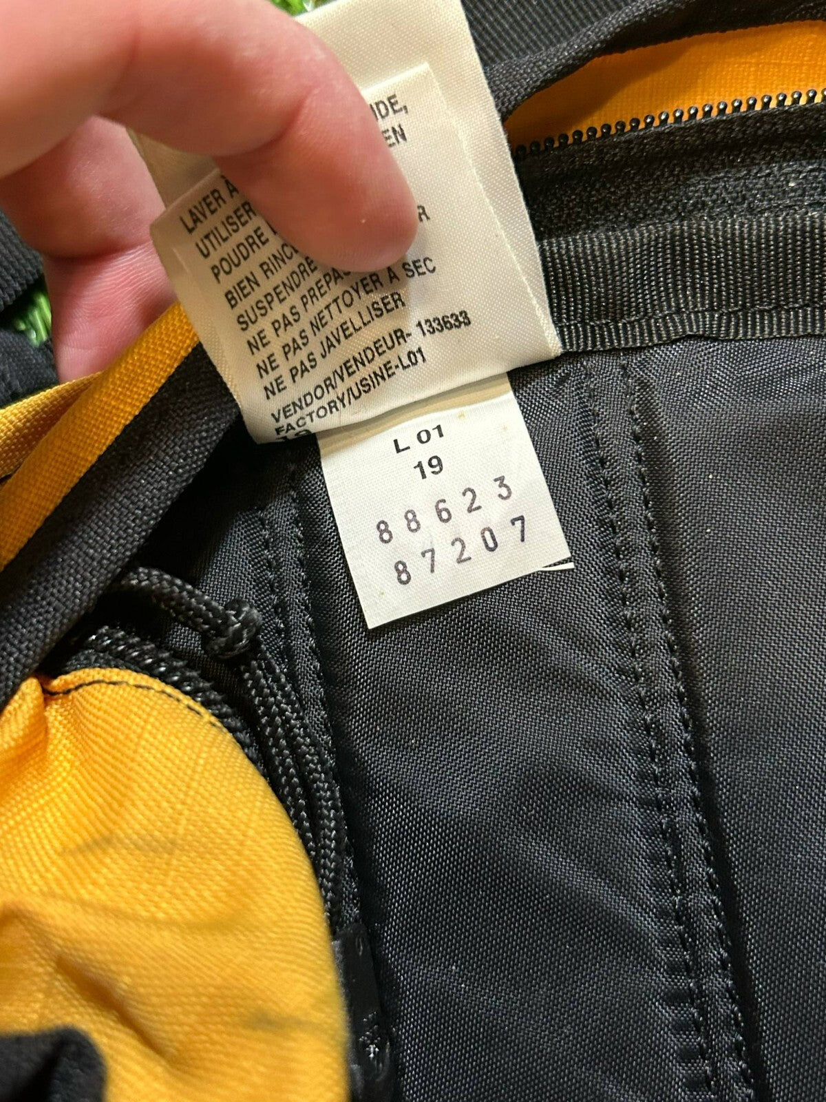 Vintage The North Face Yellow Waist bag Lumbar Fanny Pack NM71864 - Bargain Haven