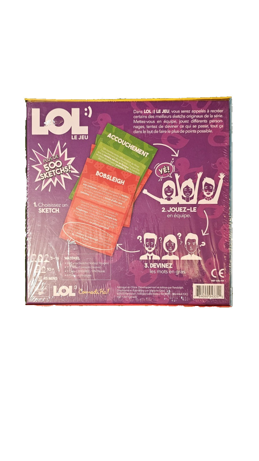 Board Game – LOL Le Jeu – ComediHa! - Bargain Haven