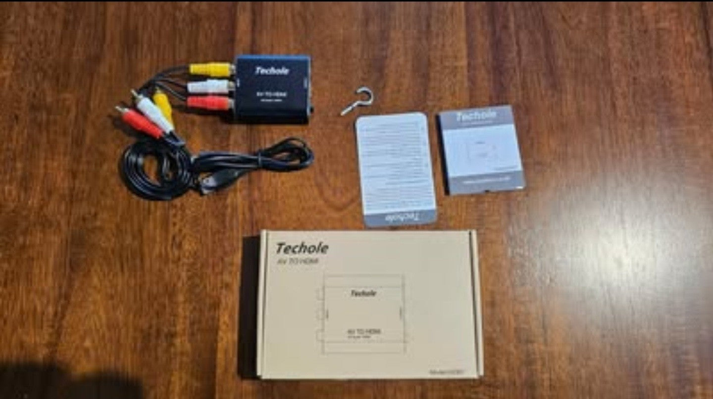 1080p AV to HDMI Converter - Techole Scaler Up - Bargain Haven