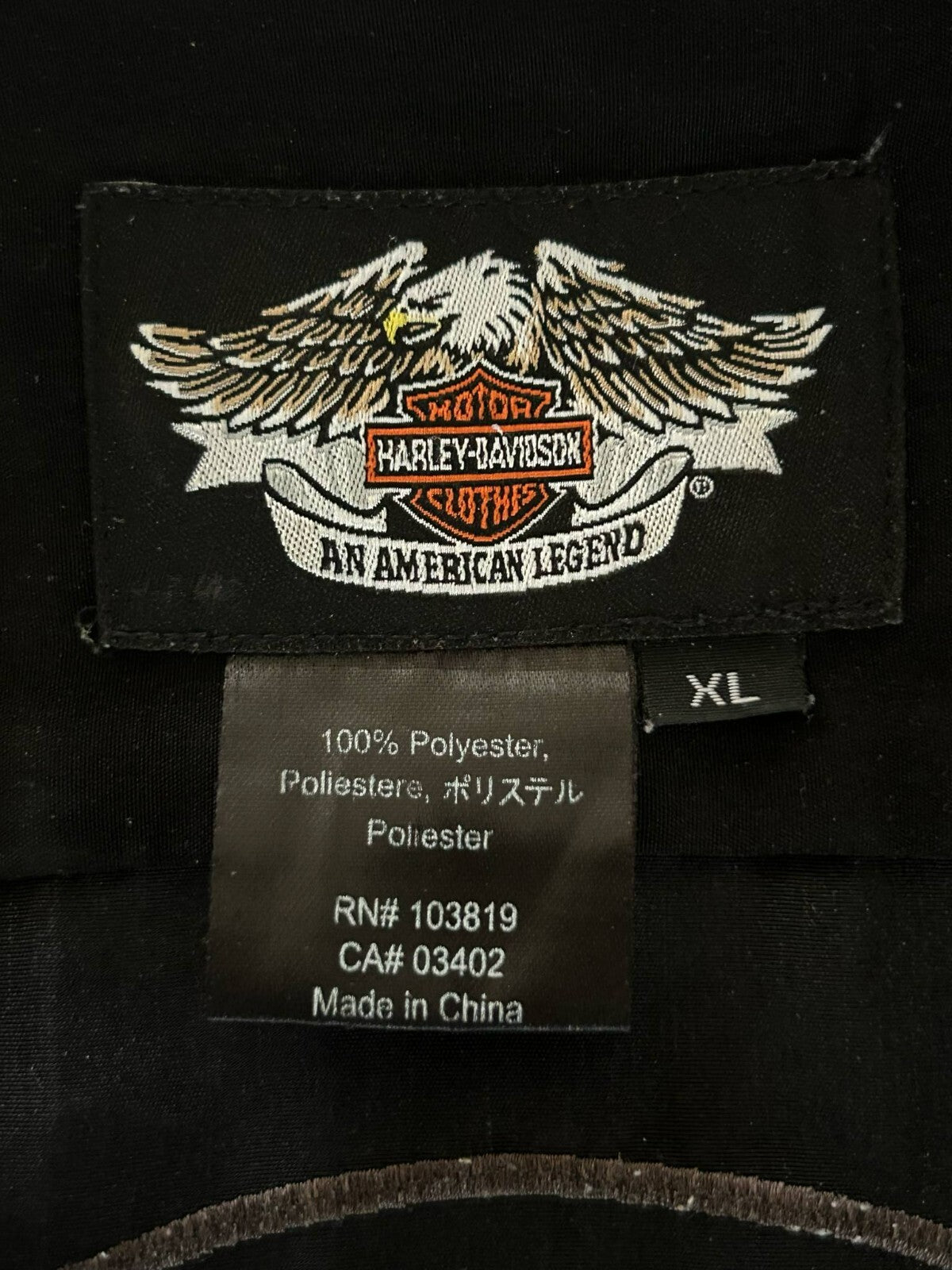 Harley-Davidson Black Skull Pattern Shirt Men's XL – Button-Up, Rare 2010 Design - Bargain Haven