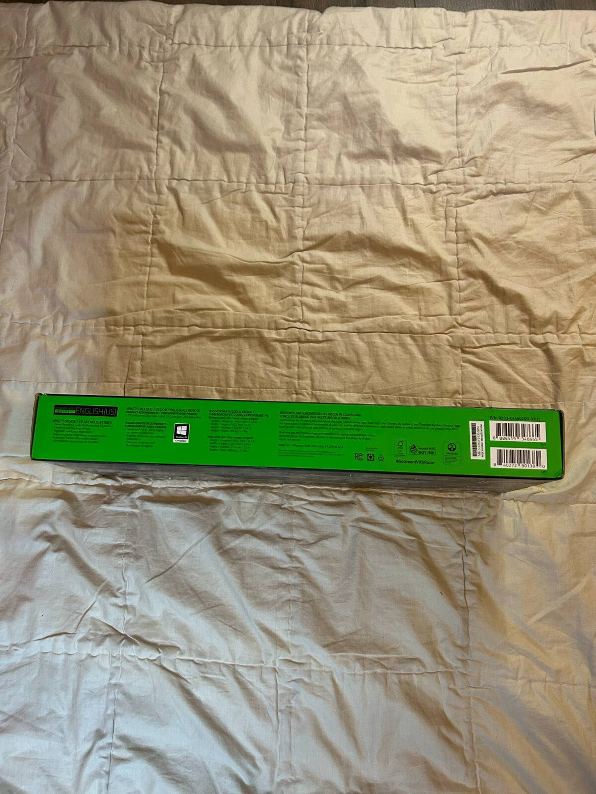 Razer Ornata V3 Low Profile Gaming Keyboard - RGB Chroma, Membrane - Open Box - Friperie Urbaine