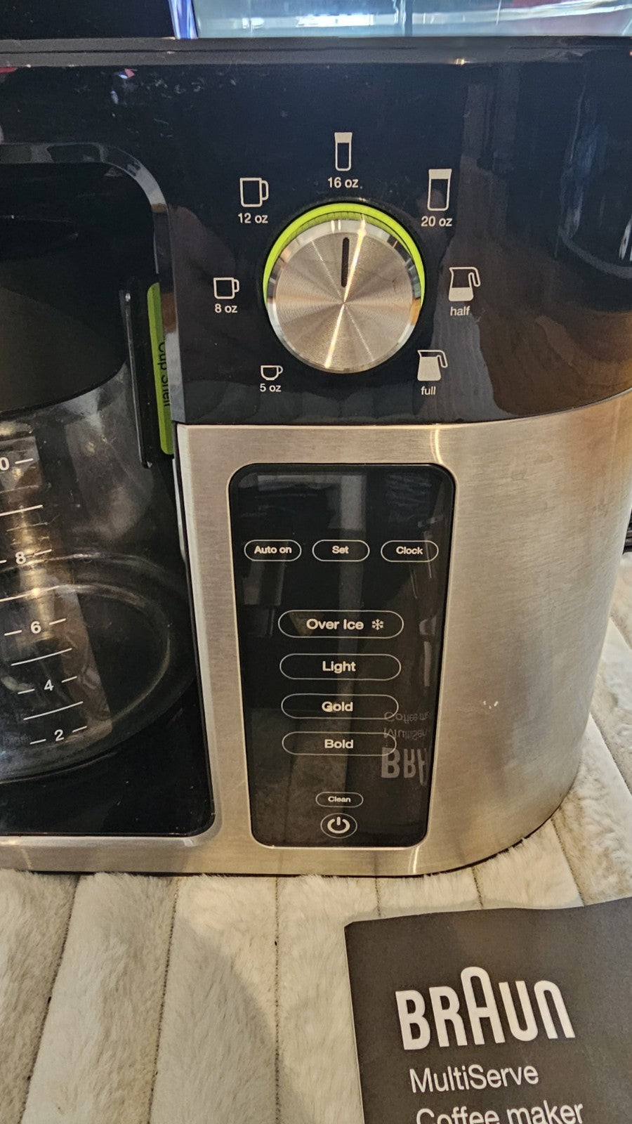 Braun MultiServe KF 9050 BK Drip Coffee Maker – SCA Certified, 7 Brew Sizes - Friperie Urbaine
