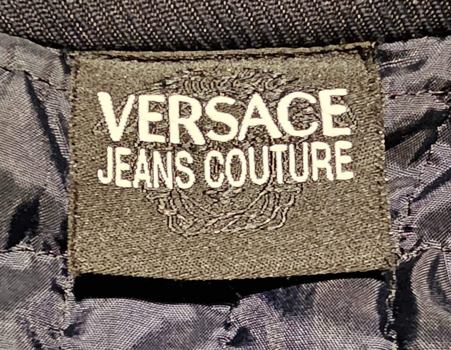 Vintage Versace Jeans Couture Jacket Mens XL Designer Jacket - Bargain Haven