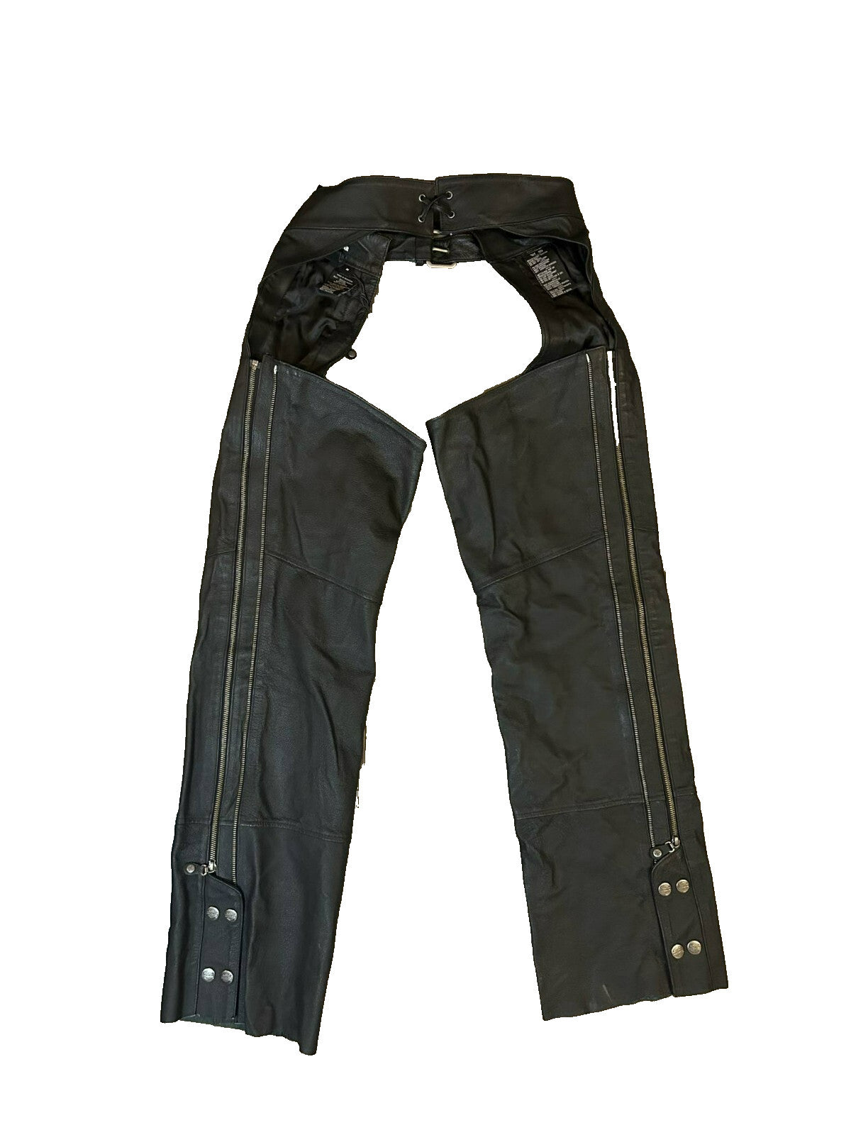Harley-Davidson Leather Riding Jacket 97150-13VM + Chaps Pants 98039-12VM Size M - Bargain Haven