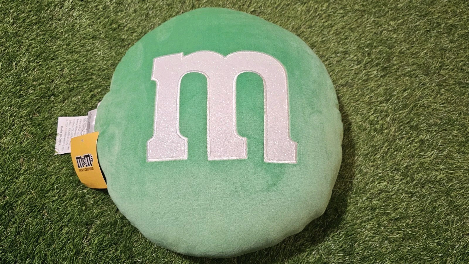 Green M&M’s Plush - 15 Inches - Friperie Urbaine