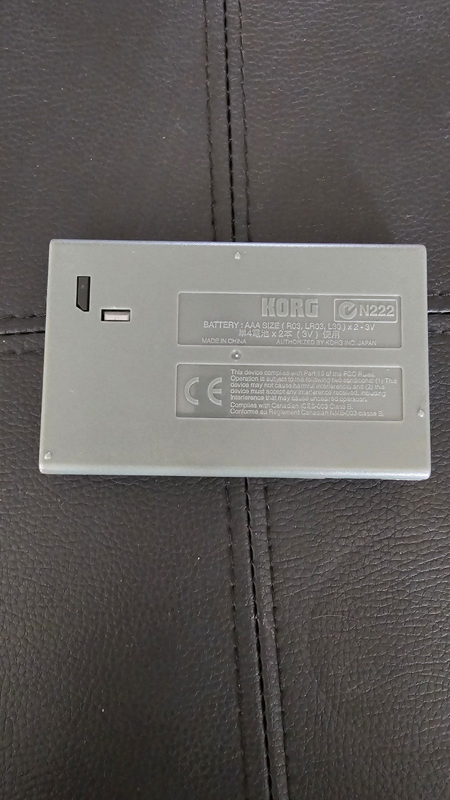 KORG GA-20 Guitar/Bass Tuner - Bargain Haven