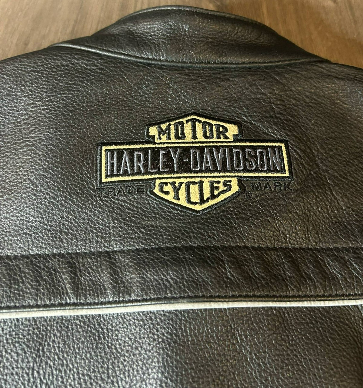 Harley-Davidson Leather Riding Jacket 97150-13VM + Chaps Pants 98039-12VM Size M - Bargain Haven