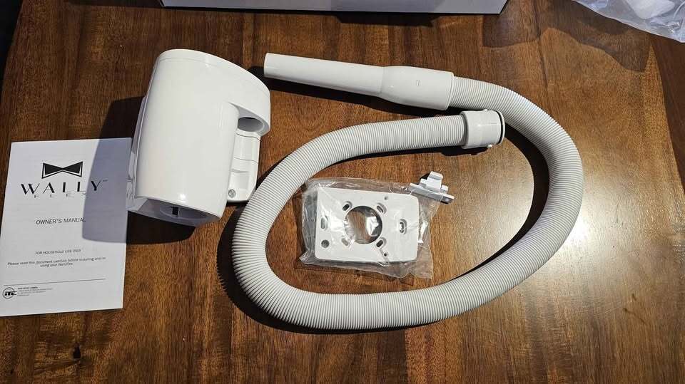 WallyFlex Auxiliary Flexible Hose for Central Vacuum System - Bargain Haven