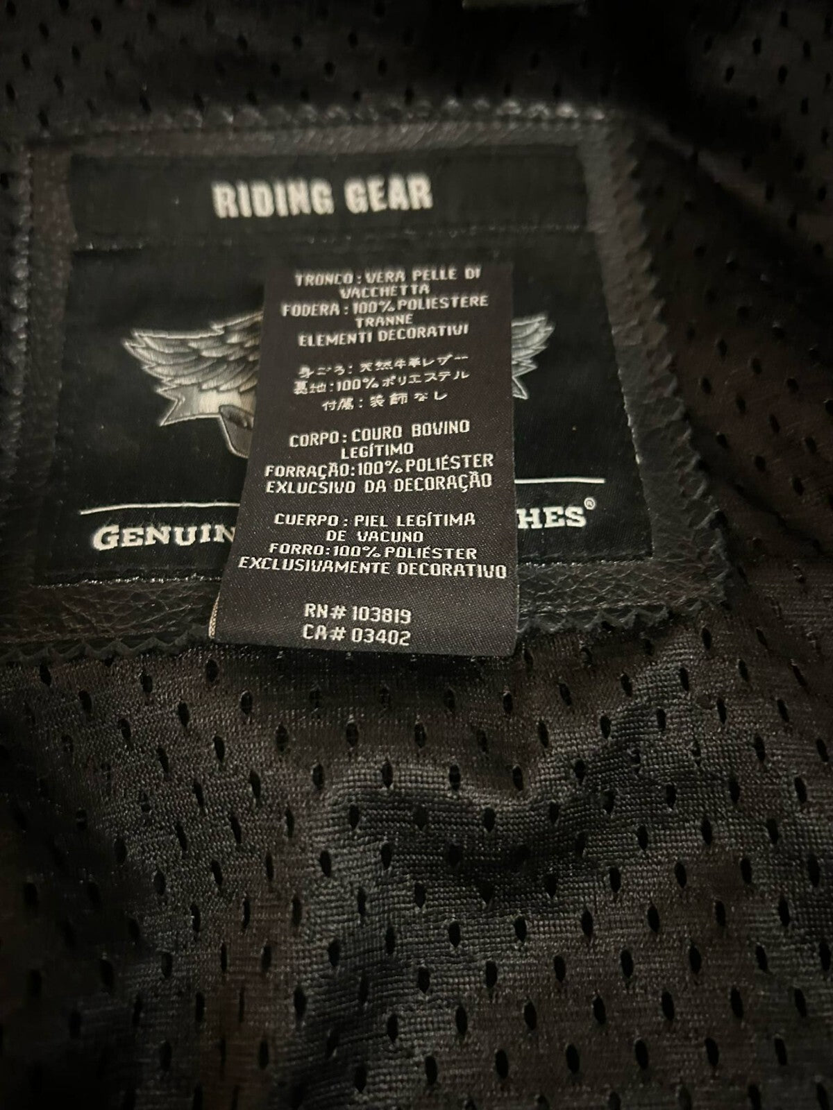 Harley-Davidson Leather Riding Jacket 97150-13VM + Chaps Pants 98039-12VM Size M - Bargain Haven