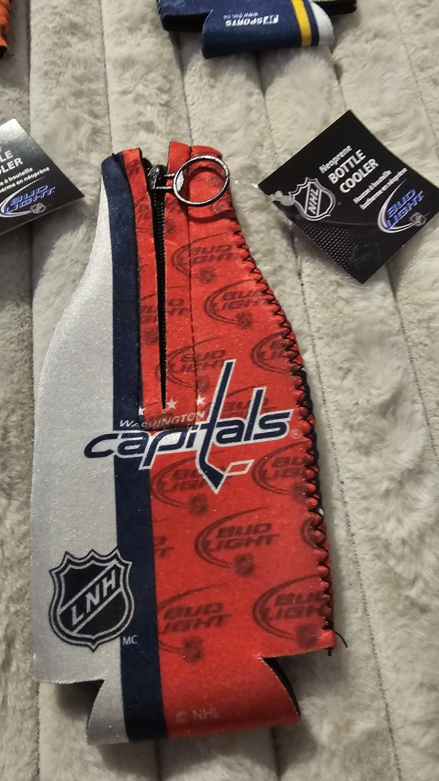 Lot of 7 Neoprene Bottle Coolers - Official Bud Light HNL - Friperie Urbaine