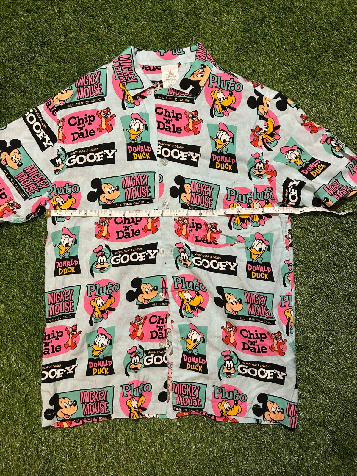 Walt Disney cool graphic Button-Up Shirt – Size S - Bargain Haven