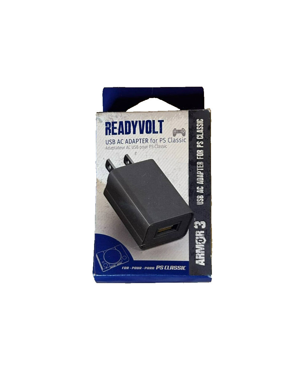 Armor3 READYVOLT USB AC Adapter for PlayStation Classic – Model M07386-GR - Friperie Urbaine
