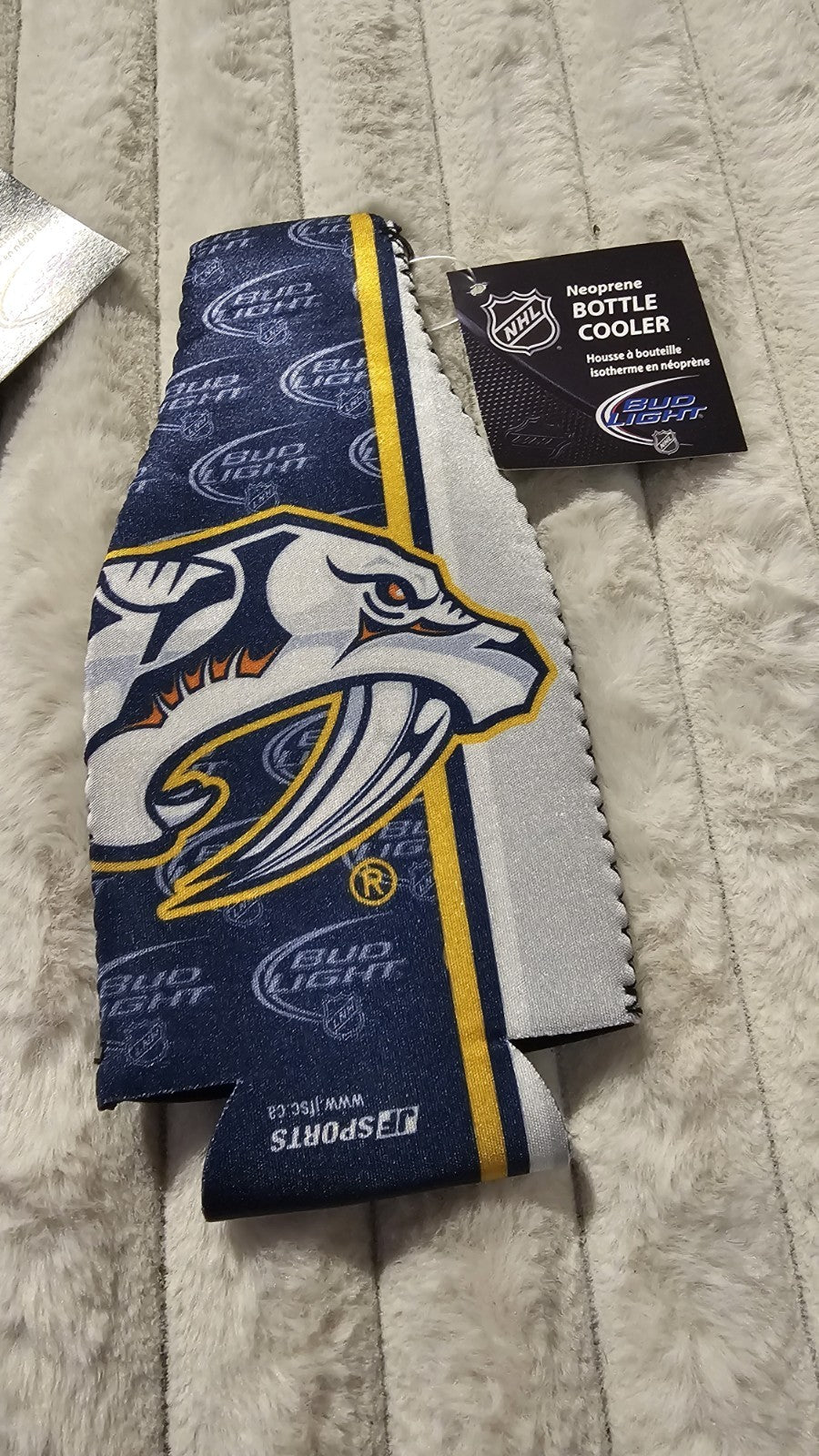 Lot of 7 Neoprene Bottle Coolers - Official Bud Light HNL - Friperie Urbaine