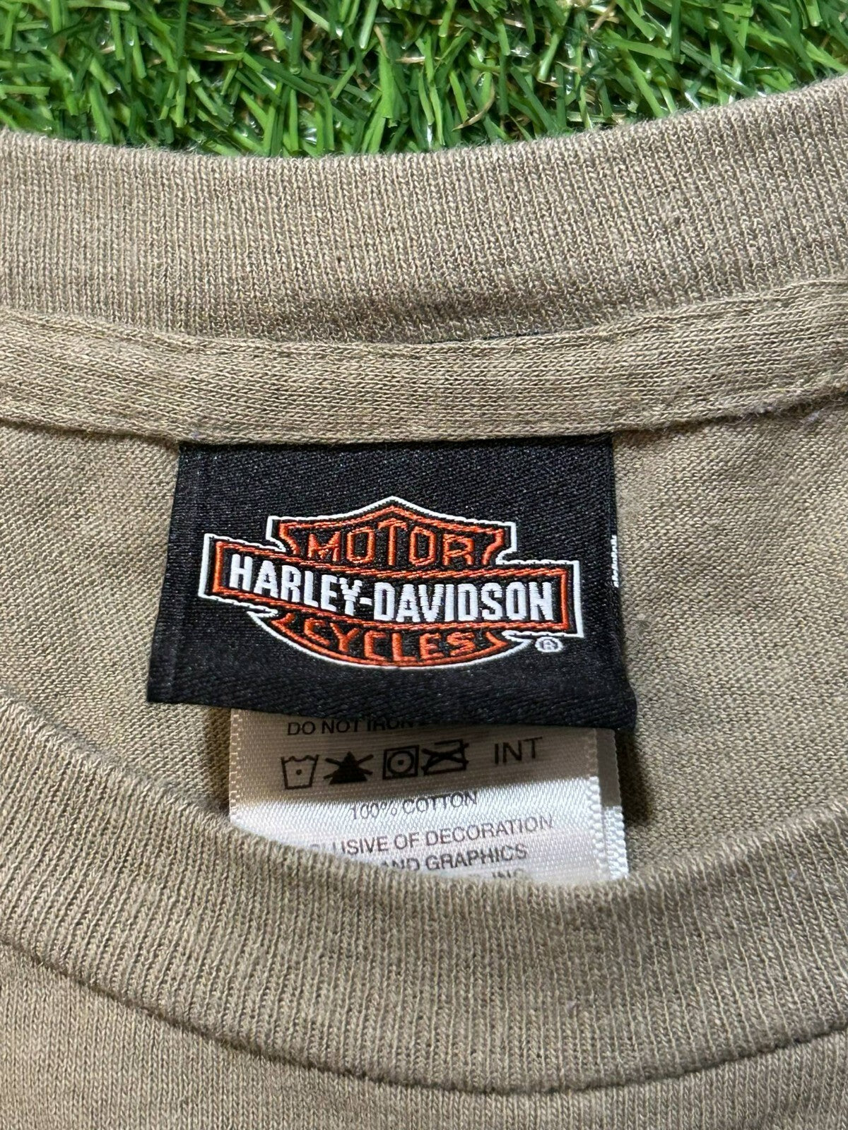 Harley-Davidson St-Jérôme T-Shirt 2XL Brown Québec Canada Skull Graphic - Bargain Haven