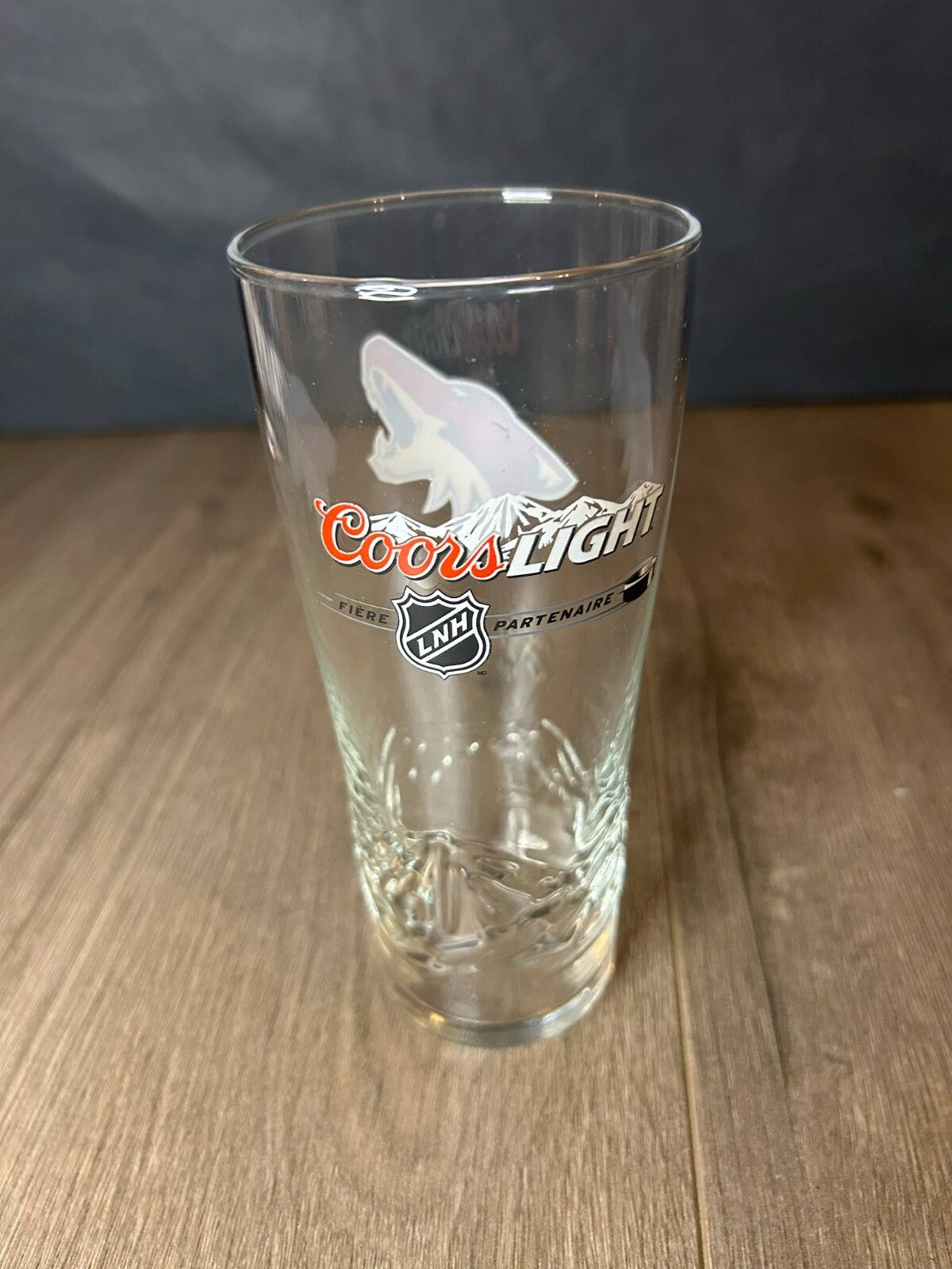 Arizona Coyotes Coors Light NHL Beer Glass – Collectible - Bargain Haven