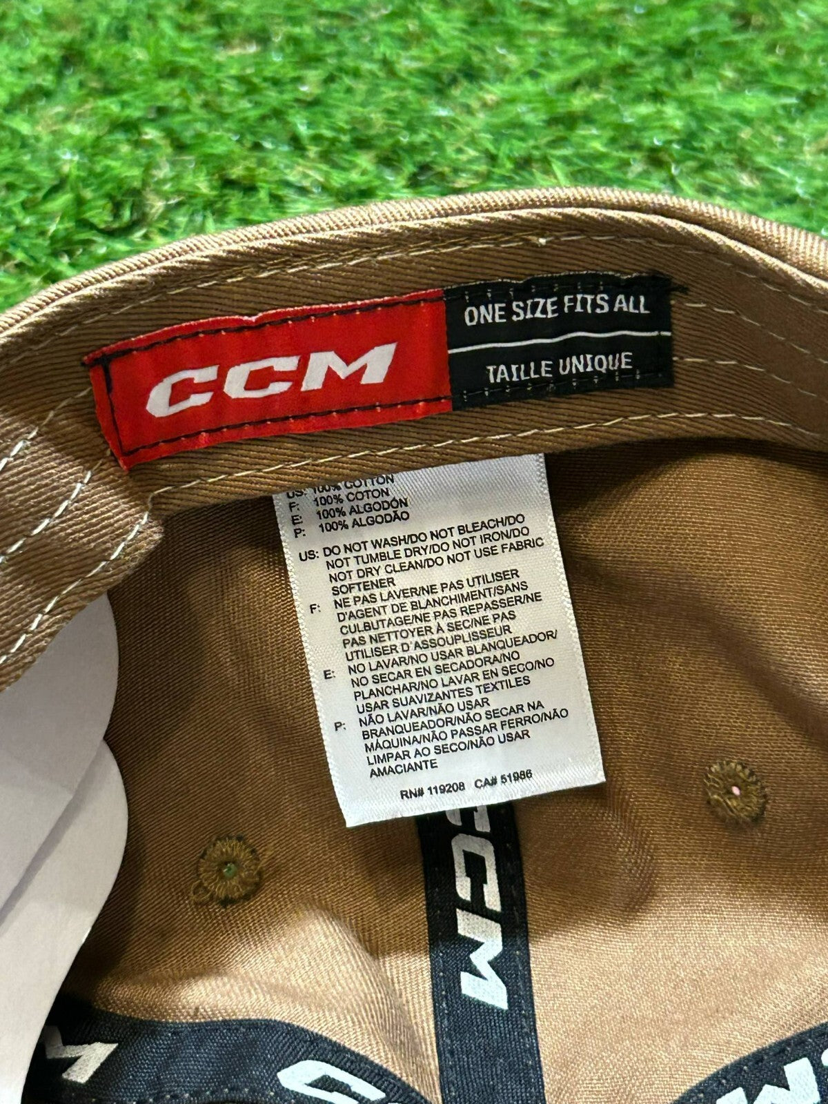 CCM Toronto Maple Leafs Brown Adjustable Hat – Sample – One Size – New NWT - Bargain Haven