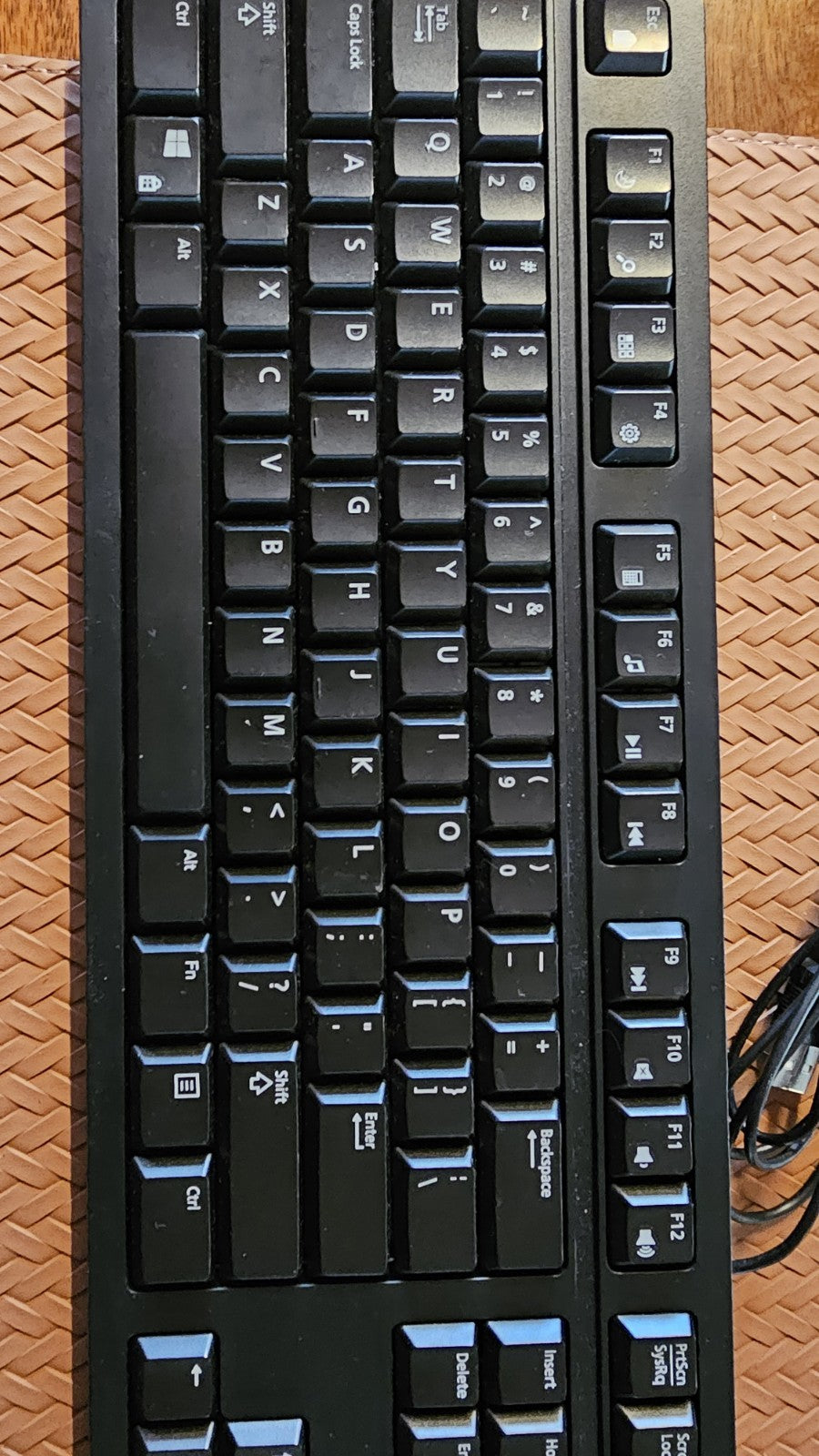 Badge USB Wired Keyboard - Bargain Haven