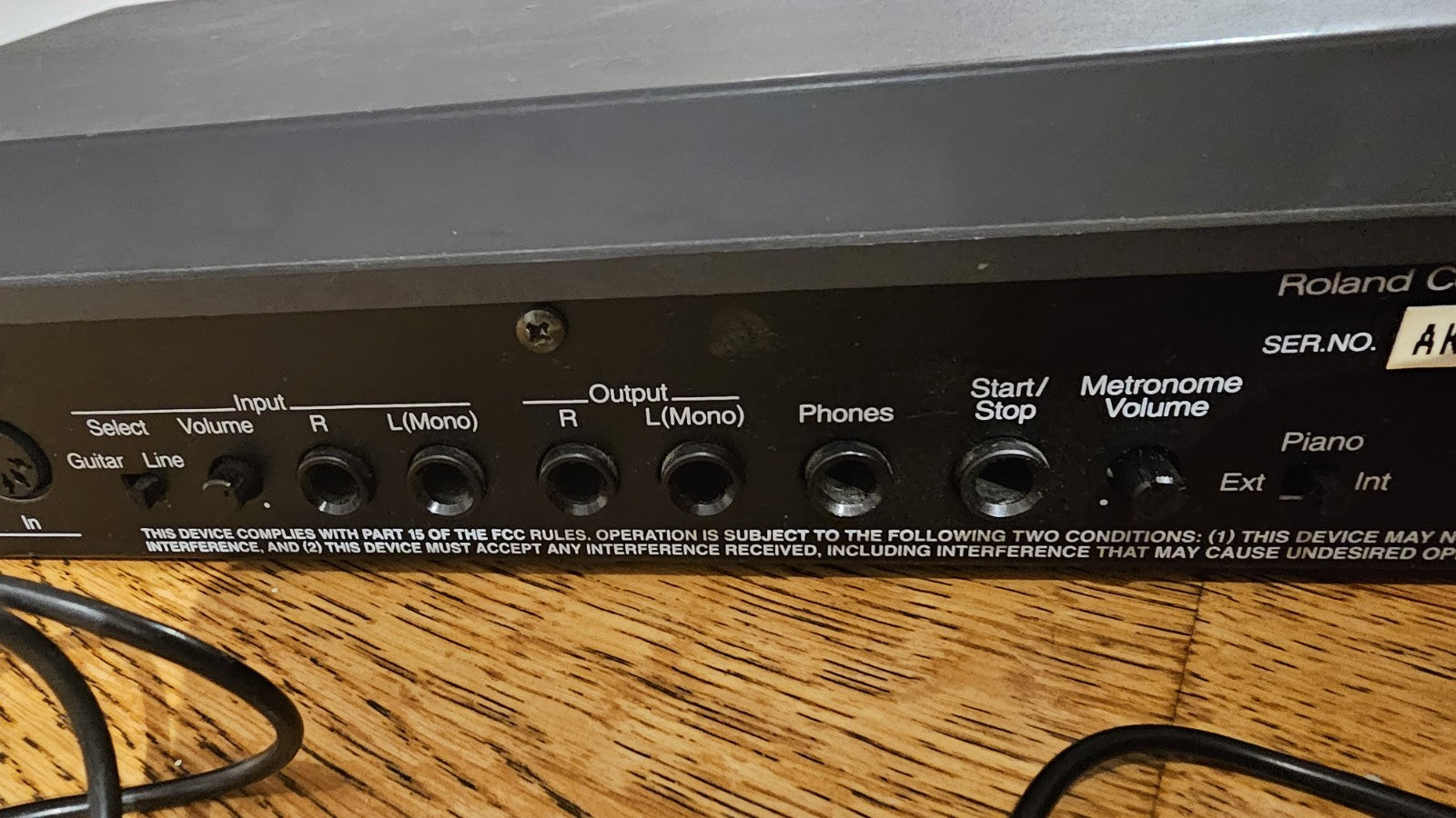 Roland MT-120 - Sound Module / MIDI Player / Sequencer - Friperie Urbaine